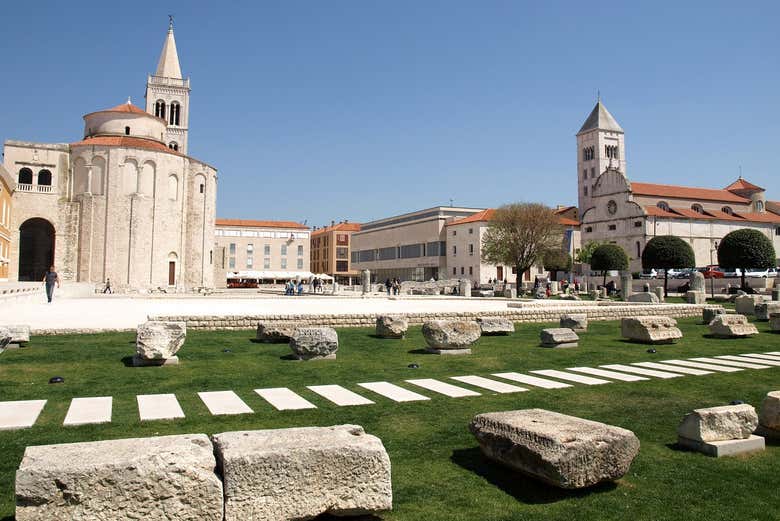 Foro romano en Zadar 