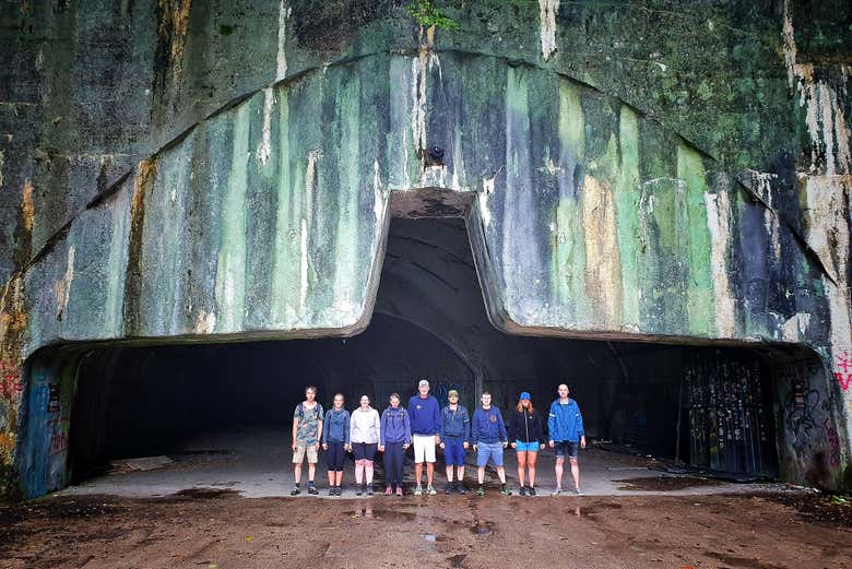 Entrada a un túnel