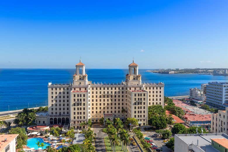 Vista aérea del Hotel Nacional