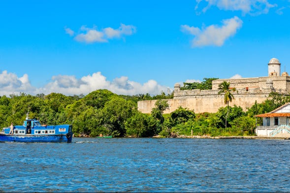 Boat Trip in Cienfuegos Bay the Castle of Jagua