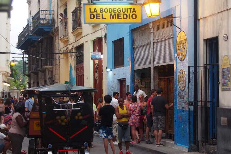 Visite de la Bodeguita de La Havane