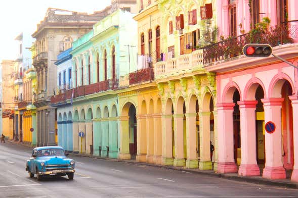 Tour por La Habana para cruceros en coche clásico