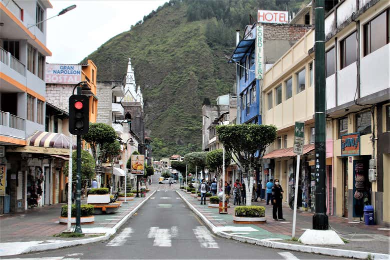 Calles de Baños de Agua Santa