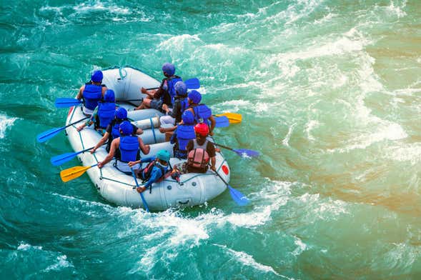 Rafting en el río Pastaza