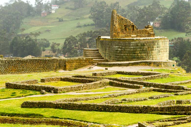 Templo del Sol en Ingapirca 