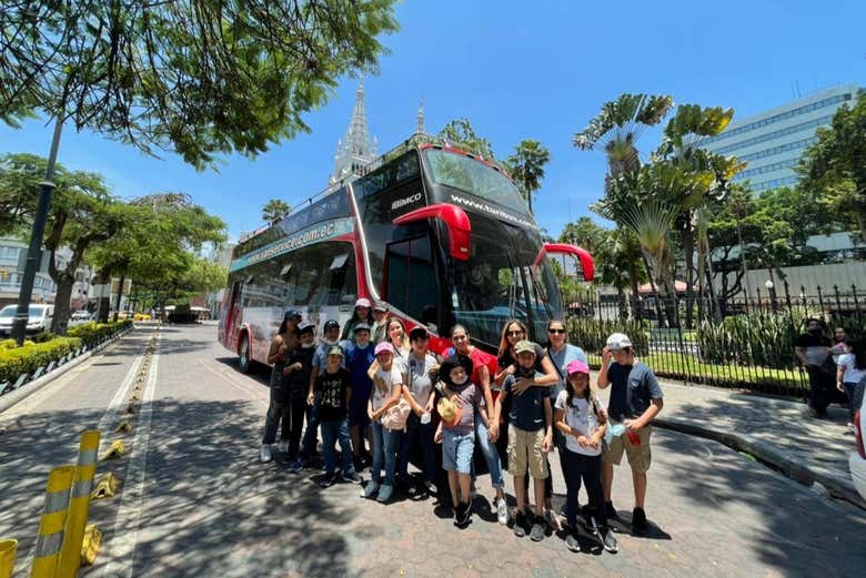 Group photo during the tour