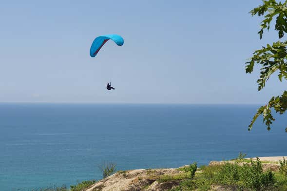 Vol en parapente à Montañita