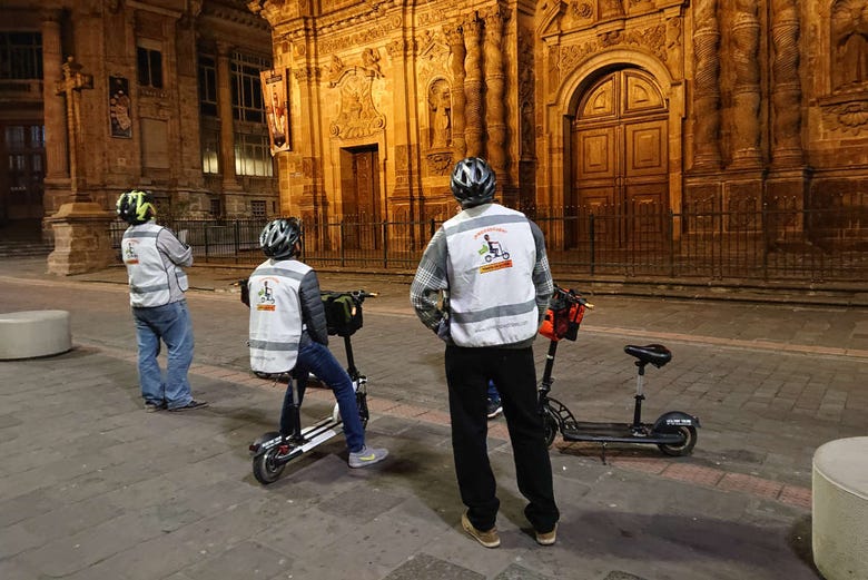 Night tour of Quito