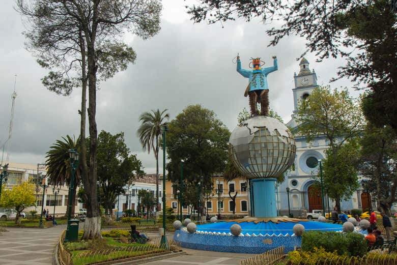 Visiting Cayambe