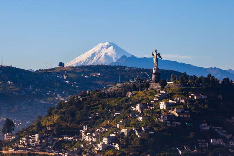 Views of the Cotopaxi volcano