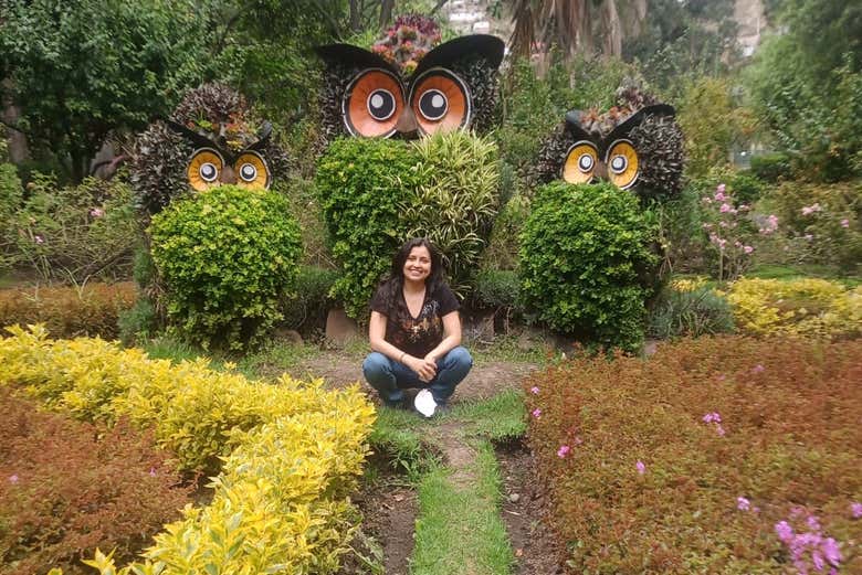 Visitando el Jardín Botánico