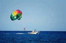 Parasailing a Hurghada
