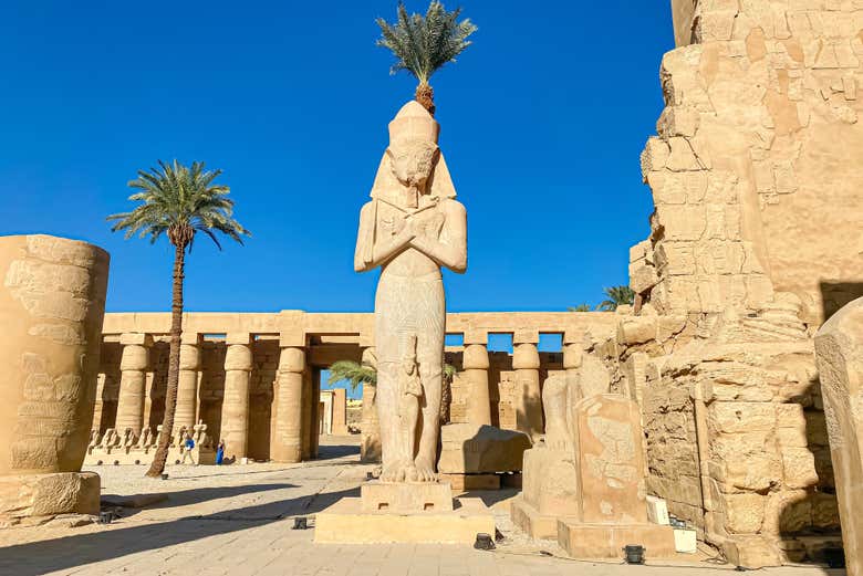 Vestigios del Templo de Karnak