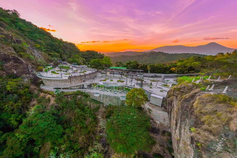 Take in the stunning scenic views of Puerta del Diablo