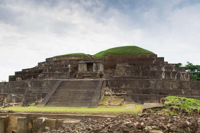 The ruins of Tazumal