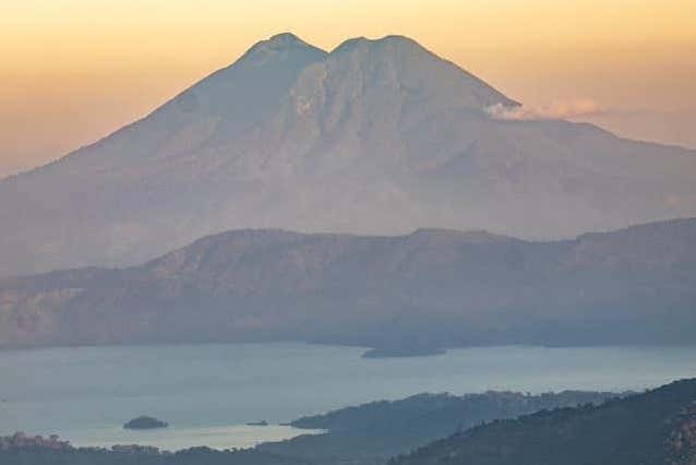 Panorámica del volcán de San Salvador