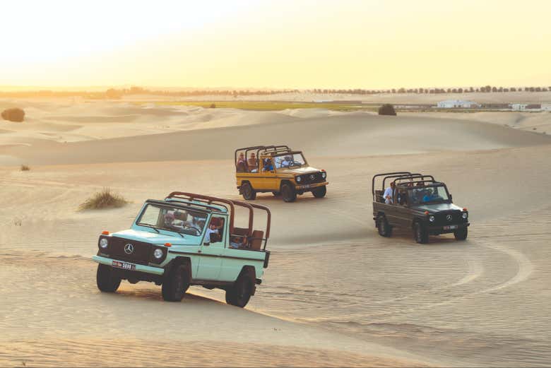 Le jeep del Desert Safari