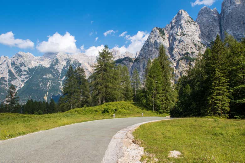 Vršič, el paso de montaña más alto de Eslovenia