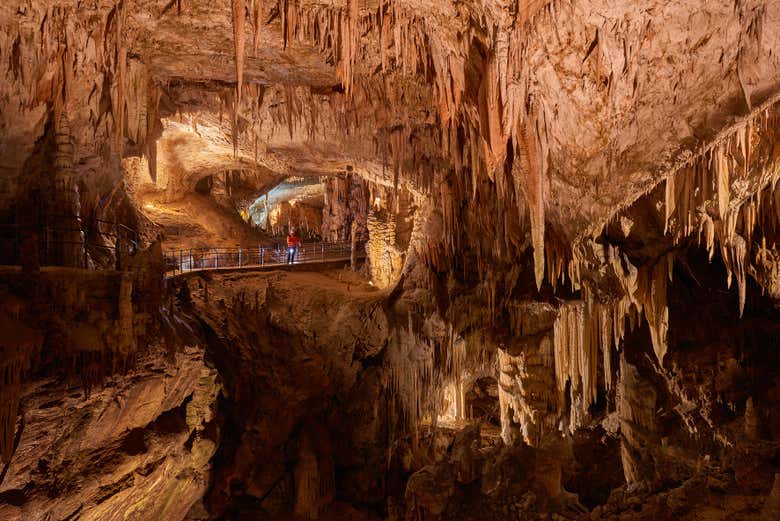 Cave interior