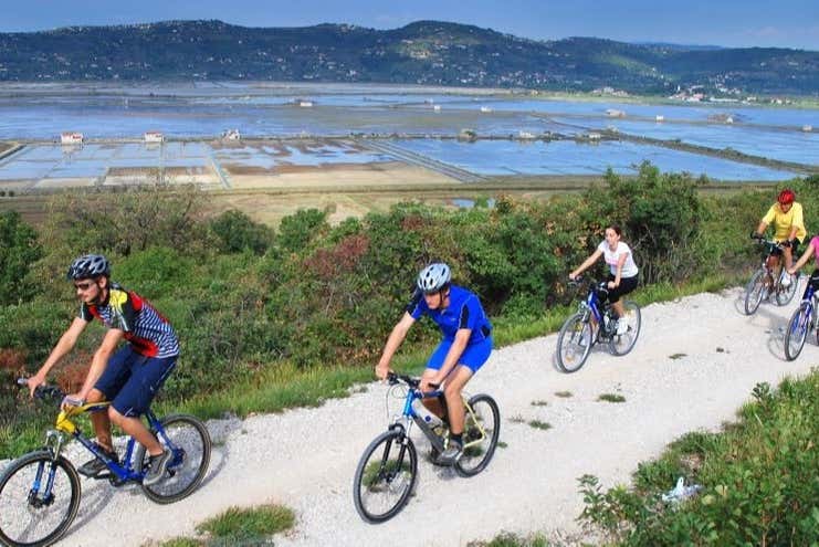 Bike tour on the Parenzana Trail