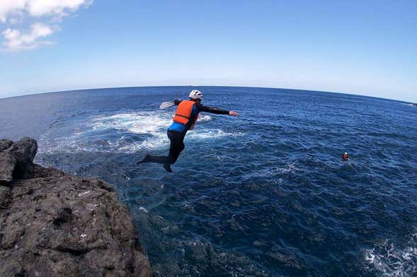 Coasteering em Agaete