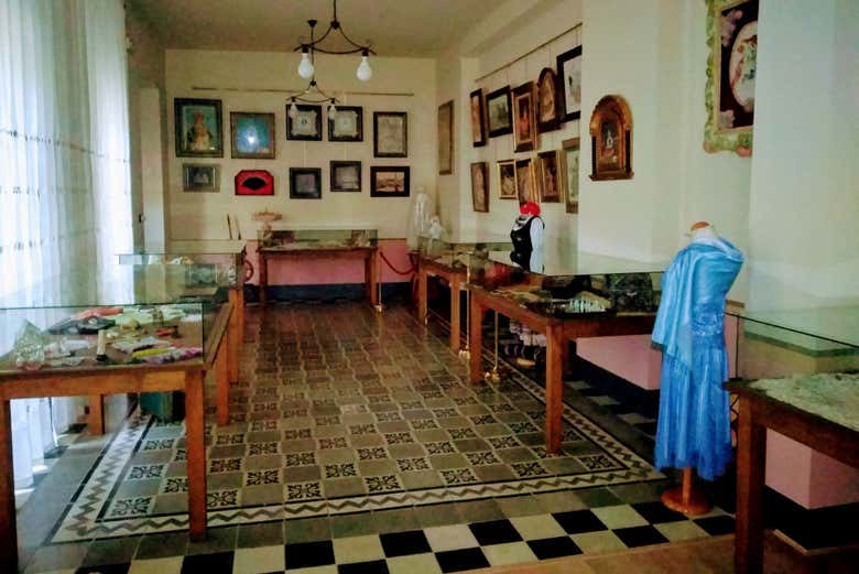 Museo de Artesanía en el Palacete de la Hilandera