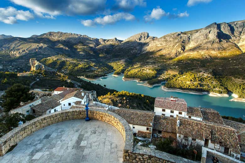 Admire the natural views from Guadalest