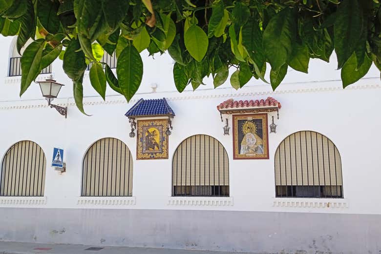 Detalle del Convento de Santa Ángela