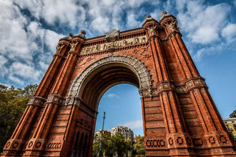 Arco do Triunfo em Barcelona