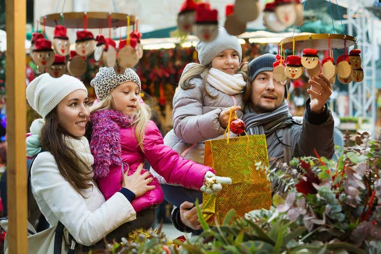 Visitaremos un mercado navideño de Barcelona