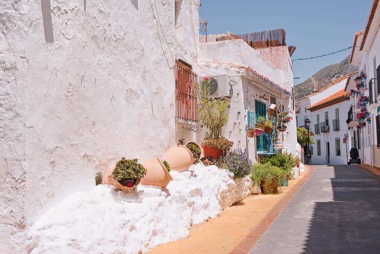 Calles blancas de Benalmádena