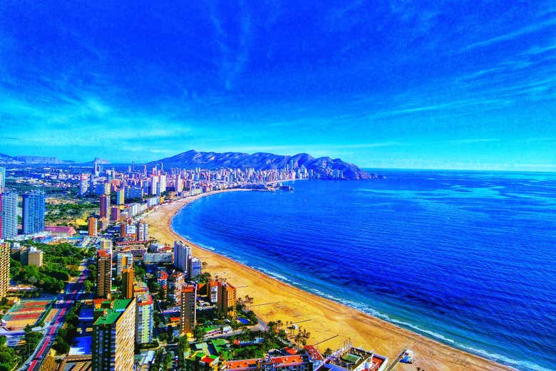 Panorámica de Benidorm