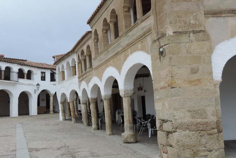 Plaza Mayor di Garrovillas