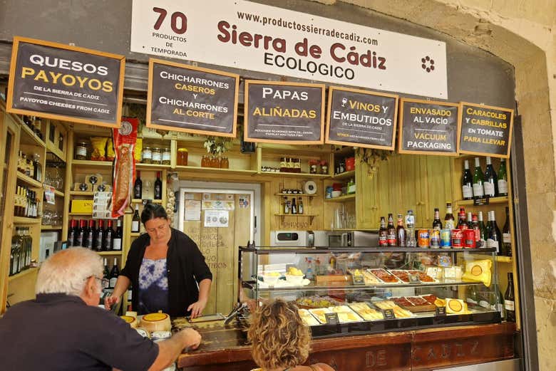 Desfrutando da gastronomia de Cádiz