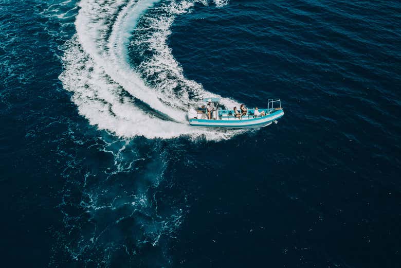 Barco que nos transportará durante la actividad