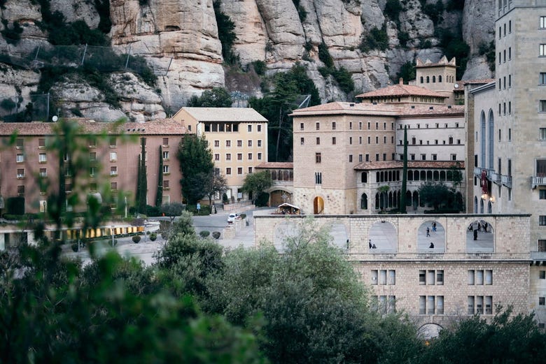 Panoramica su Montserrat