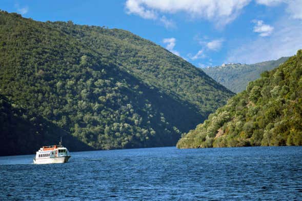 Paseo en barco por el río Tajo