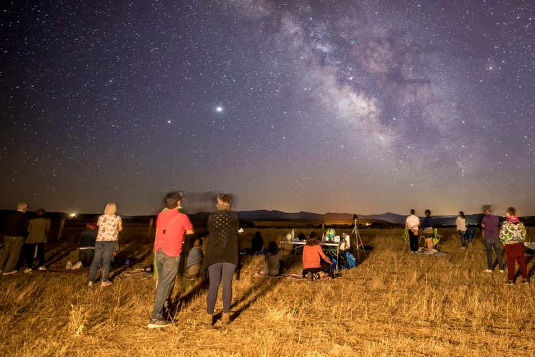 Desfrutando da observação astronômica