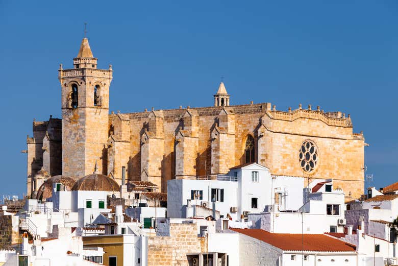 Vista de la catedral de Santa María