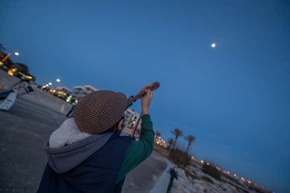 Senderismo nocturno por las playas de La Vall