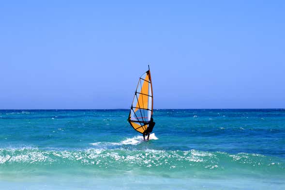 Windsurfing in El Cotillo