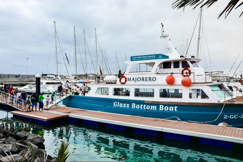 Barco preparado para la travesía