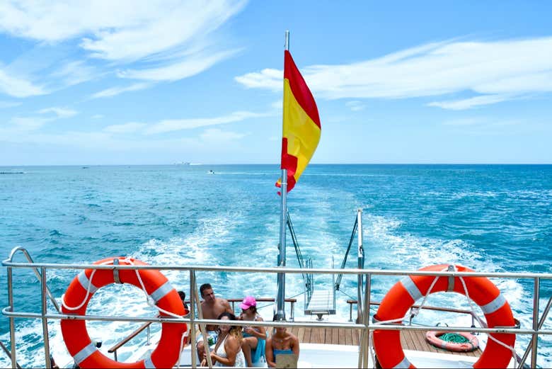 Surcando las aguas del Atlántico