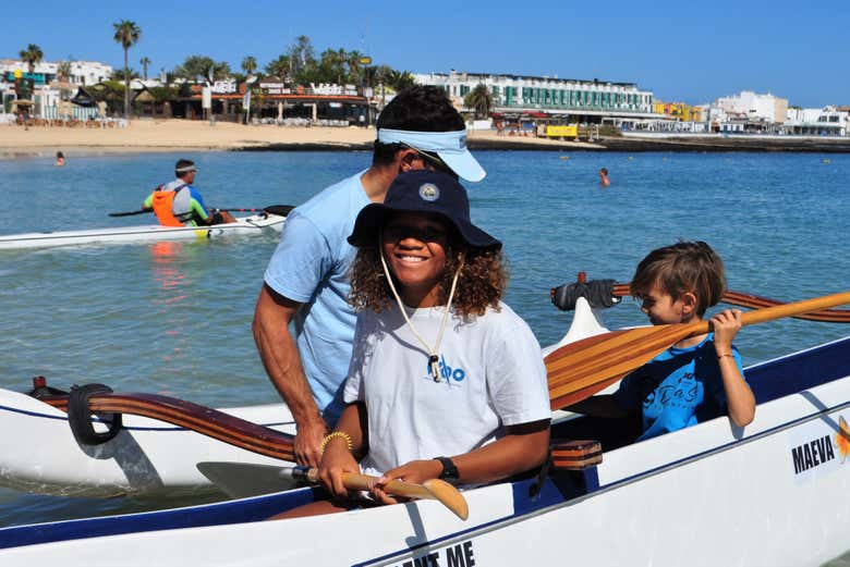 Kayak tour to Isla de Lobos