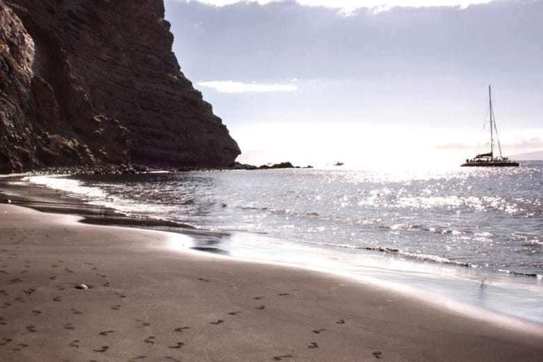 Landscapes of the southern coast of Tenerife