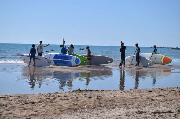 Curso de paddle surf em El Campello