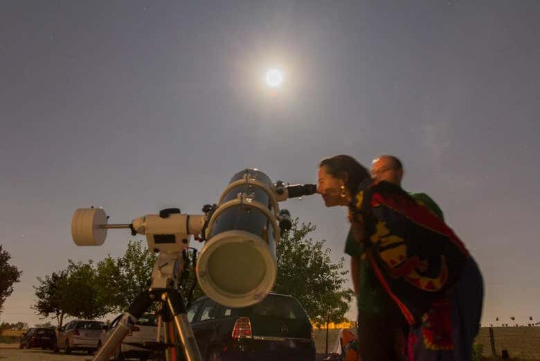 Observación de estrellas en El Romeral