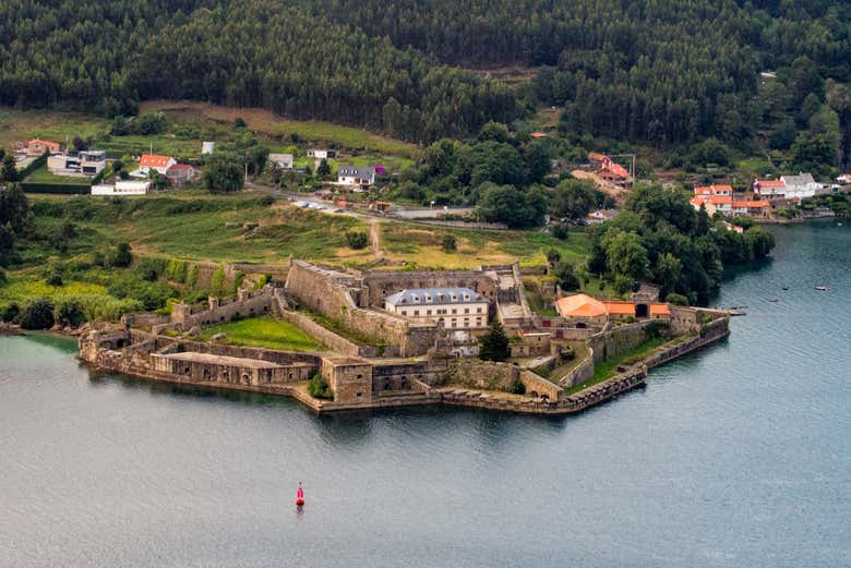 Vista aérea del castillo de San Felipe