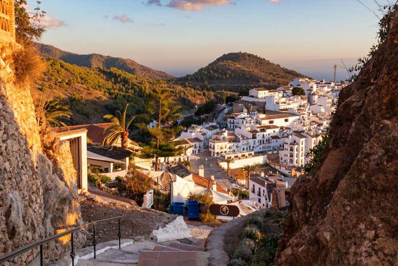 Panorámica de Frigiliana