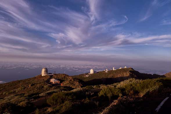 Observación de estrellas en el Roque de los Muchachos